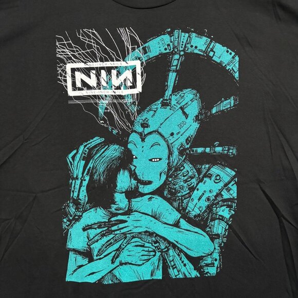 Nine Inch Nails 2005 With Teeth Tour Poster Rock Band Tee XL - Picture 2 of 4